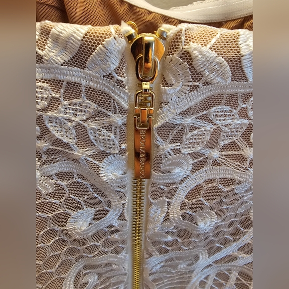 NWT Bronx and Banco Tiffany Blanc Dress in White Size 8 - Picture 10 of 16